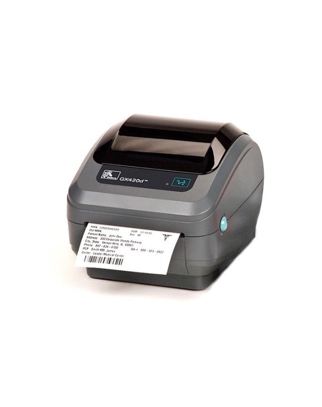 Zebra GX420D imprimante code barre thermique-203Dpi-USB
