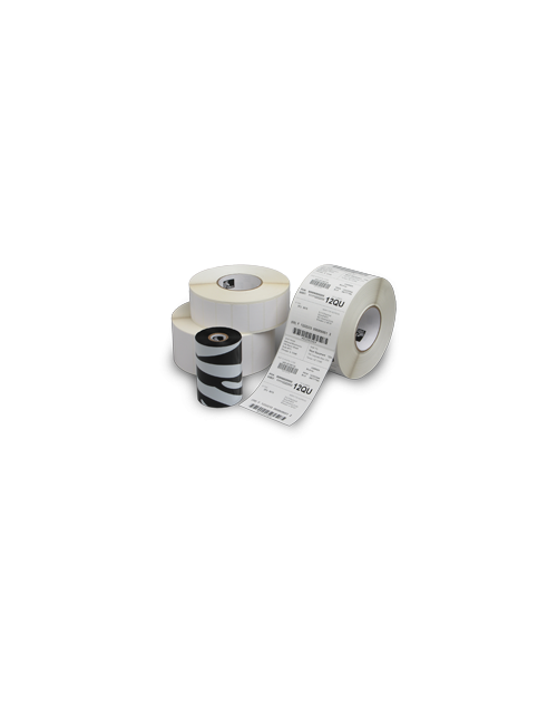 Carton de 8 rouleaux etiquettes polyester alu Z-Ultimate 3000T-70x44mm-76-200-3150