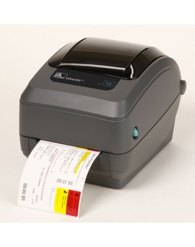 Zebra GX430T imprimante code barre transfert thermique-300Dpi-USB
