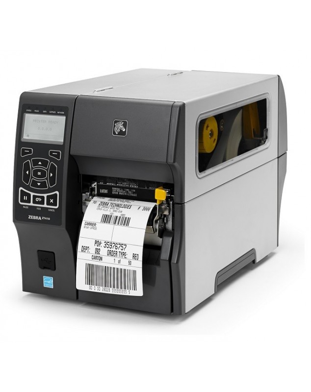 Zebra ZT410 imprimante code barre transfert thermique-203Dpi-USB