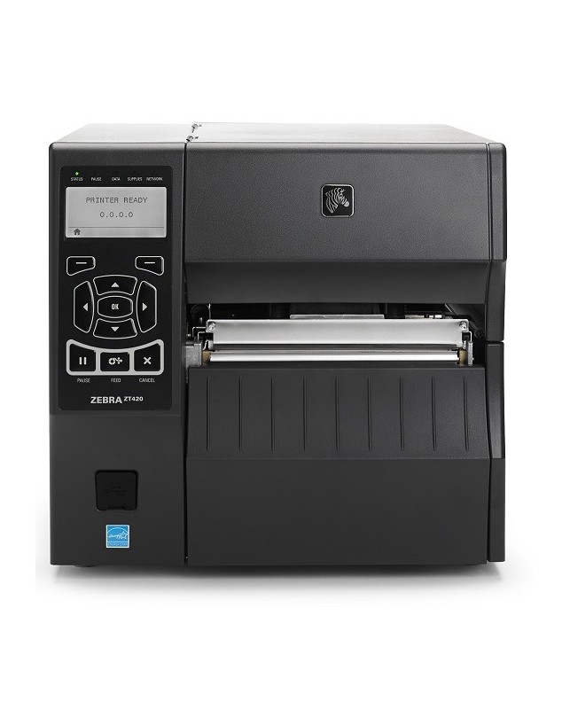 Zebra ZT420 imprimante code barre transfert thermique-203Dpi-USB