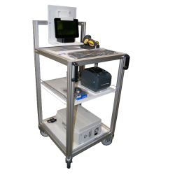 Pupitre mobile informatique et d'étiquetage