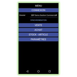 MDC pour EBP - Mobile Data Capture