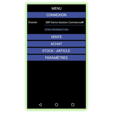 MDC pour EBP - Mobile Data Capture