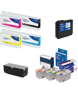 Cartouches d'encres et bacs