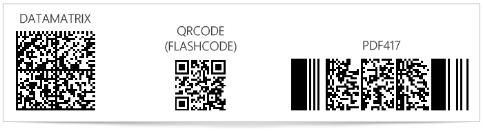 Exemple de code barres 2D